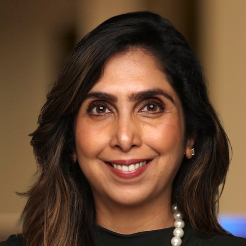 Anjali Motiani, SVP of Datasite, International Finance and Business Administration